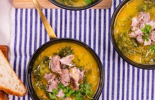 Ham Hock and Winter Vegetable Soup